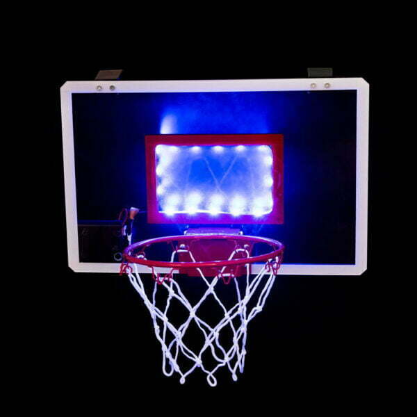led light up indoor mini basketball hoop